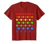 International Dot Day Colored Multicolor Rainbow Polka Dot T-Shirt