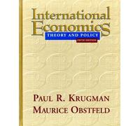 International Economics: Theory and Policy