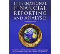International Financial Reporting and Analysis