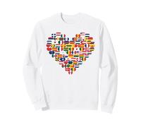International Flags Geography For A Geographer Traveler Sweatshirt