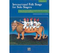 International Folk Songs for Solo Singers