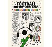 International football logo colouring book