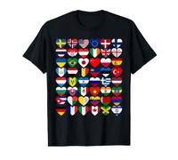 International Gift, 48- Flags of the World Value Graphic T-Shirt