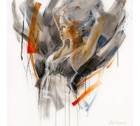 International Graphics - Finished Picture - Kitty, Meijering - ''Modest III''- 30 x 30 cm - Direct printing on acrylic glass