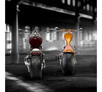 International Graphics - Finished Picture - Peter, Hillert - ''Bike Parade''- 30 x 30 cm - Direct printing on acrylic glass