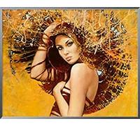 International Graphics - Framed art print - Karol, Bak - ''Hideaway''- 51 x 41 cm - Frame Color: Pearl Mercury - Series ATHOS
