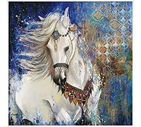 International Graphics - Framed art print - Valérie, Maugeri - ''Jardin Sauvage''- 71 x 71 cm - Frame Color: White - Series ATHOS