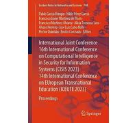 16th International Conference CISIS 2023 – Lecture Notes in Networks and Systems, 748