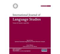 International Journal of Language Studies (IJLS) - volume 10(2)