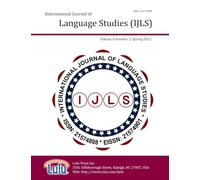International Journal of Language Studies (IJLS) - volume 6(2)