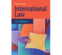 International Law 4th Edition by Jan Klabbers Paperback Book