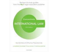 International Law Concentrate : Law Revision and Study Guide