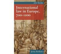 International Law in Europe, 700-1200