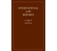 International Law Reports: Volume 114