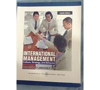 International Management: Culture, Strategy, and Behavior