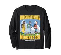 International Migrants Day December 18th Long Sleeve T-Shirt