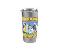 International Migrants Day December 18th Stainless Steel Insulated Tumbler