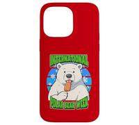 International Polar Week Celebrate Bear Migrating Case for iPhone 14 Pro Max