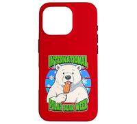 International Polar Week Celebrate Bear Migrating Case for iPhone 16 Pro