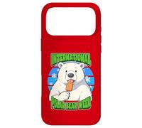 International Polar Week Celebrate Bear Migrating Case for iPhone 17 Pro Max