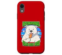 International Polar Week Celebrate Bear Migrating Case for iPhone XR