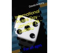 International Puzzle Day -January 29 - Sudoku: For all ages
