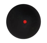 International Rubber Squash Balls - Single Red Dot | Competition Squash Ball 38mm | Consistent Bounce Squash Balls For Professional Training, Intermediate, Beginners, Junior Competition
