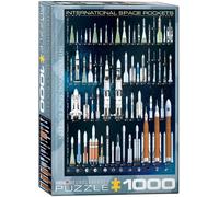 International Space Rockets 1000 piece jigsaw puzzle 680mm x 480mm