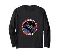 International Space Station - ISS Flag Logo Long Sleeve T-Shirt