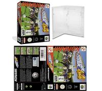 International Superstar Soccer N64 Replacement Universal Game Case Box + Cover Art Work Only