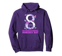 International Women’s Day 2026 March 8 Support Women Pullover Hoodie
