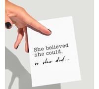 International Women’s Day Postcard Pack - Limited Edition - Empower Her - Thank You Gifts Event Goodie bags gift - Design 6-1 Card