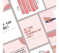 International Women’s Day Postcard Pack - Limited Edition - Empower Her - Thank You Gifts Event Goodie bags gift - Mixed Cards - 10 Cards
