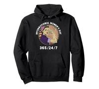 International Women's Day 2026 Give to Gain 8 March Pullover Hoodie