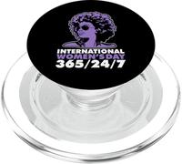 International Women's Day 365/24/7 Beautiful Black Woman PopSockets PopGrip for MagSafe