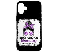 International Women's Day Break The Bias Case for iPhone 16 Plus