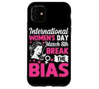 International Women's Day March 8th Break The Bias Case for iPhone 11