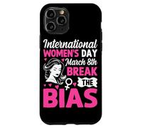 International Women's Day March 8th Break The Bias Case for iPhone 11 Pro