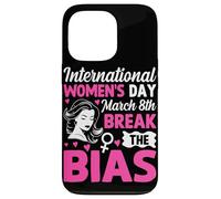 International Women's Day March 8th Break The Bias Case for iPhone 13 Pro