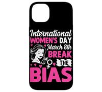 International Women's Day March 8th Break The Bias Case for iPhone 14 Plus