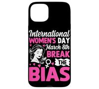 International Women's Day March 8th Break The Bias Case for iPhone 15 Plus