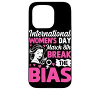 International Women's Day March 8th Break The Bias Case for iPhone 15 Pro