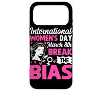 International Women's Day March 8th Break The Bias Case for iPhone 17 Pro Max