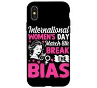 International Women's Day March 8th Break The Bias Case for iPhone X/XS