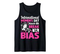 International Women's Day March 8th Break The Bias Tank Top