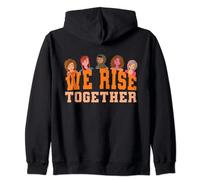 International Womens Day Rise Equality Feminism Feminist Zip Hoodie