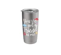 Internationaler Tag der Freundschaft Du hast einen Freund in mir Team [German Language] Stainless Steel Insulated Tumbler