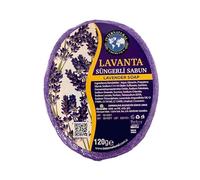 Internatural Handmade Exfoliating Sponge Soap Lavender Natural and Renewing Cleaning Experience