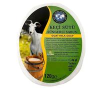 Internatural Handmade Exfoliating Sponge Soap Natural and Renewing Cleaning Experience (Goat Milk)