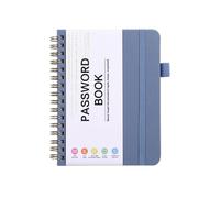 Internet Address Organizer-Compagct Password Book, Manual for Access Data, Secure Administrative Solution Offers Clear Structure, Notebook for Internet Data in